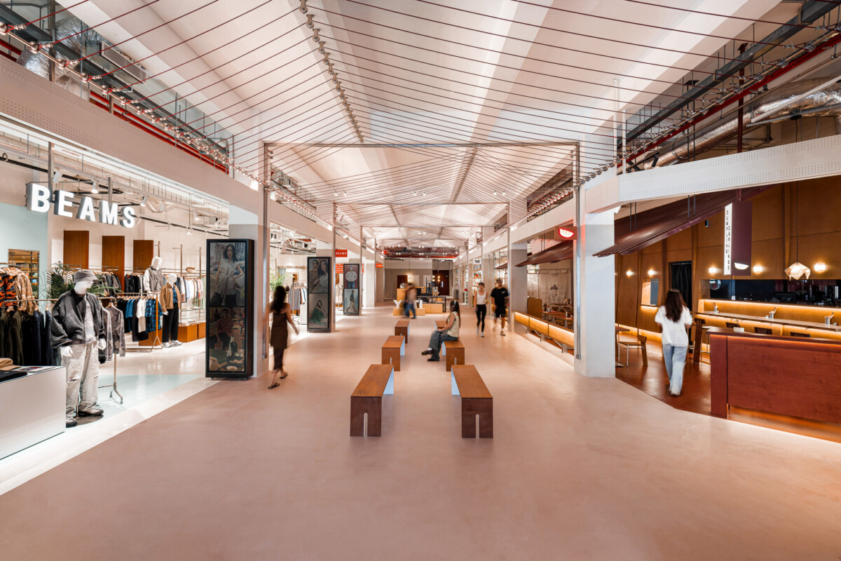 New Bahru Factory Block atrium interior Singapore