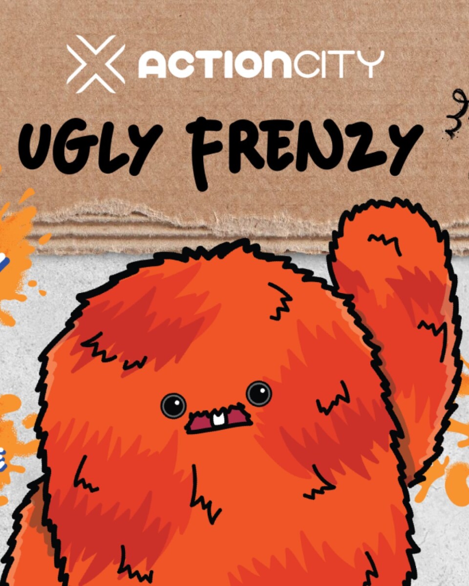 Funny Ugly Frenzy by ActionCity artwork for Bugis Night Lights