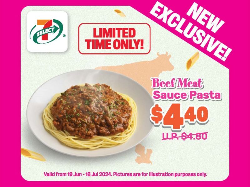 7-Eleven 7-Select Beef Meat Sauce Pasta Promotion