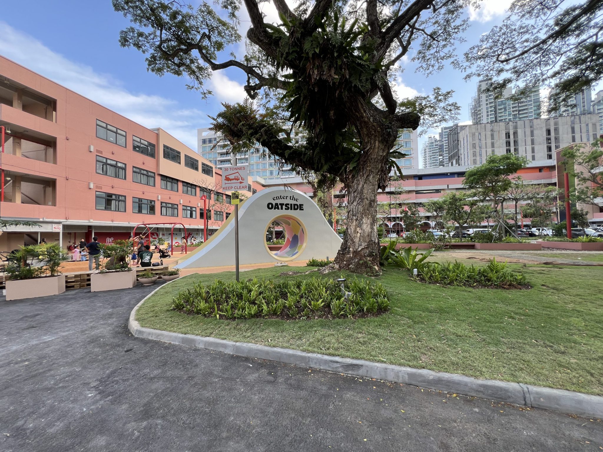 New Bahru. The old Nan Chiau High School, a new dining and shopping ...