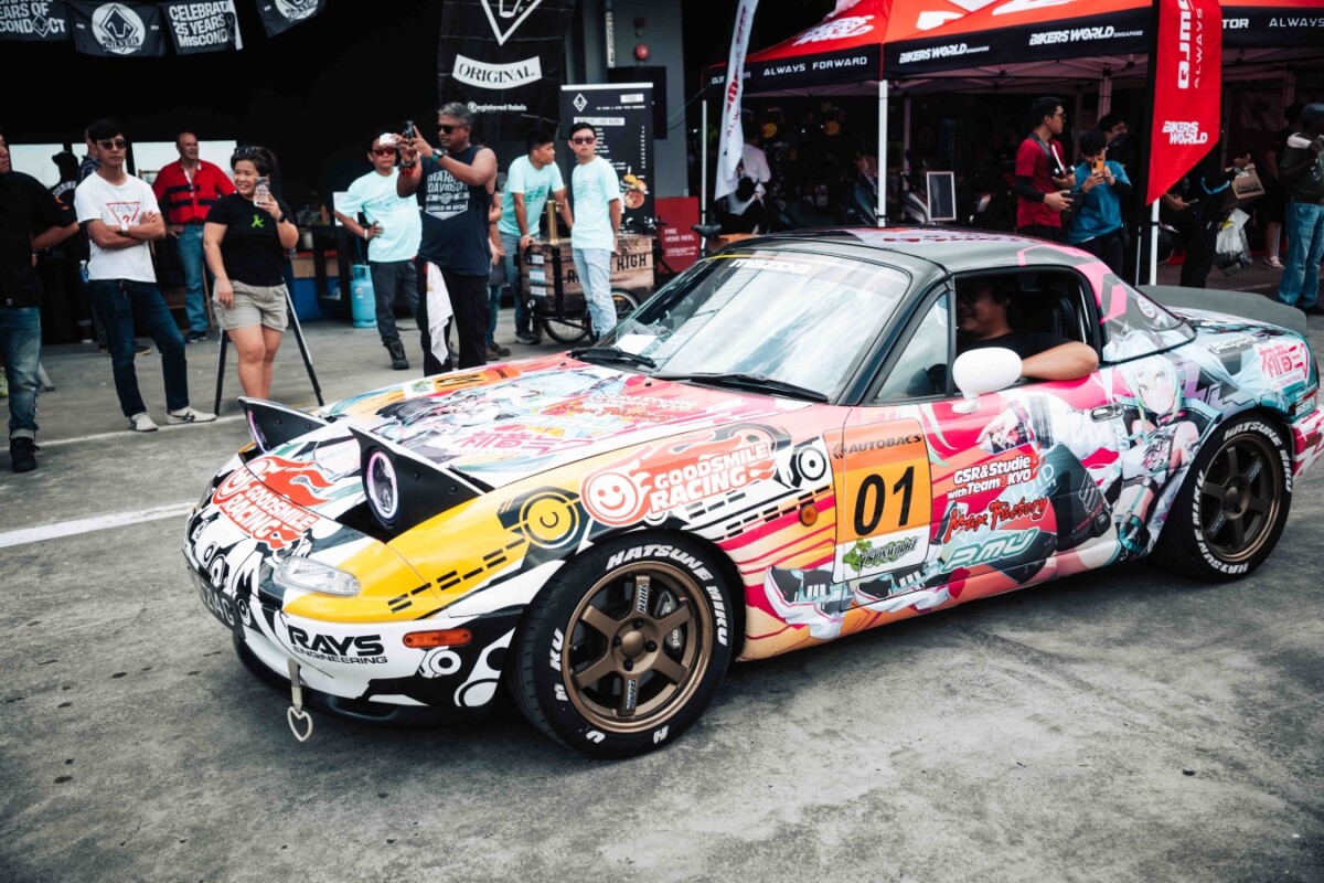 Wicked Wallop #10 Kustom Kulture Weekend 2025 - Anime sports car