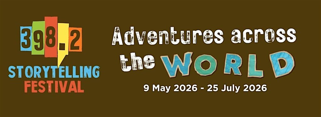 398.2 Storytelling Festival 2026 official event banner