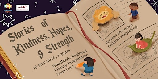 398.2 Storytelling Festival Woodlands Library session artwork