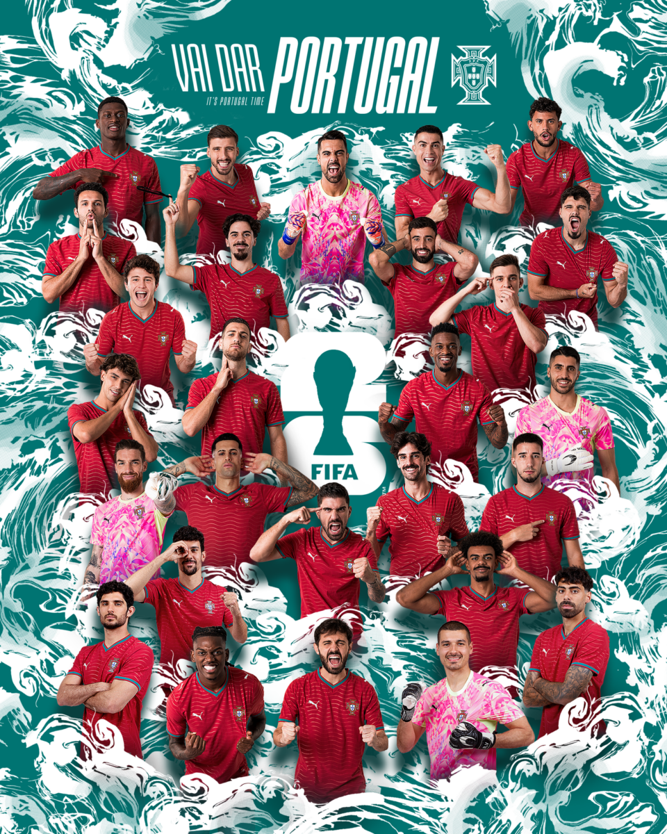 Portugal 2026 World Cup squad graphic