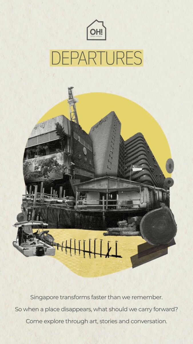 Artists respond to places in transition as part of OH! Open House's Departures programme