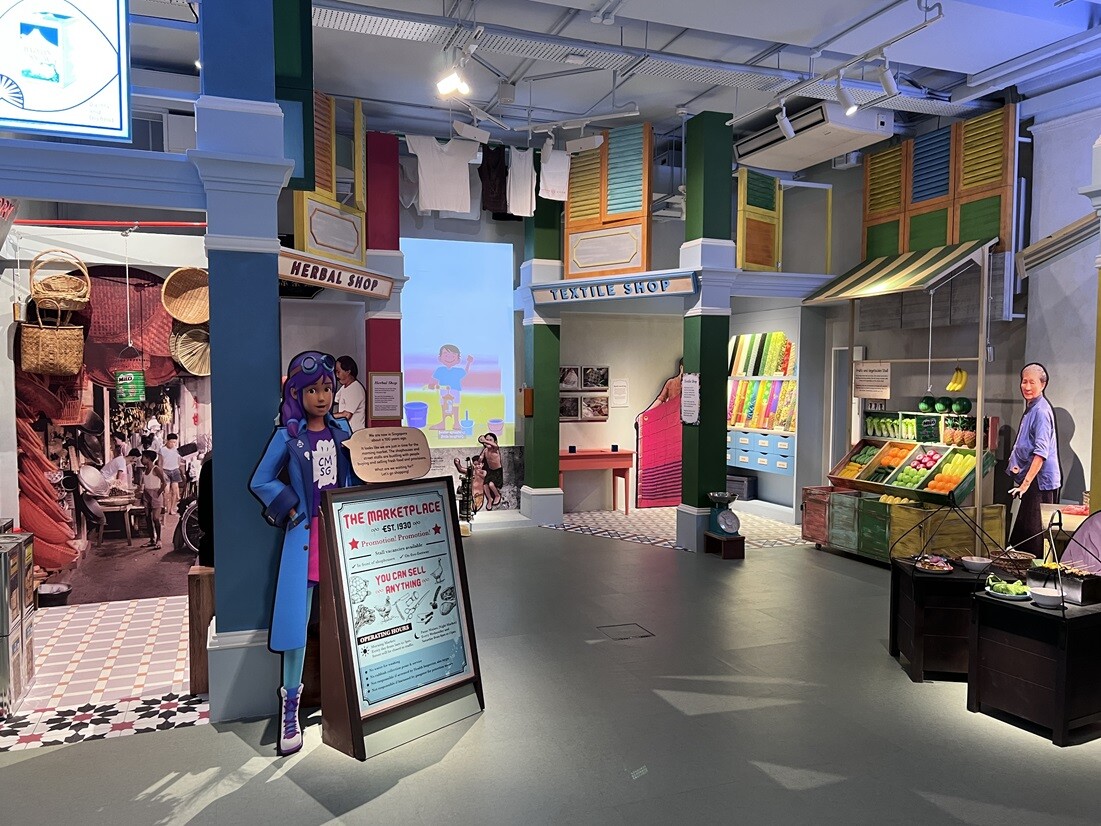 Marketplace gallery in A Voyage Back In Time