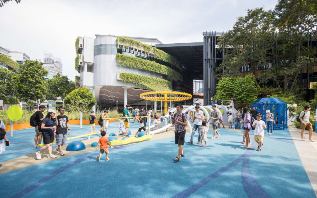 A Whale Of A Tale At National Museum: Free Front Lawn Playground Guide