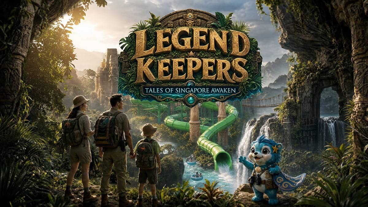 Legend Keepers daytime treasure hunt at Adventure Cove Waterpark