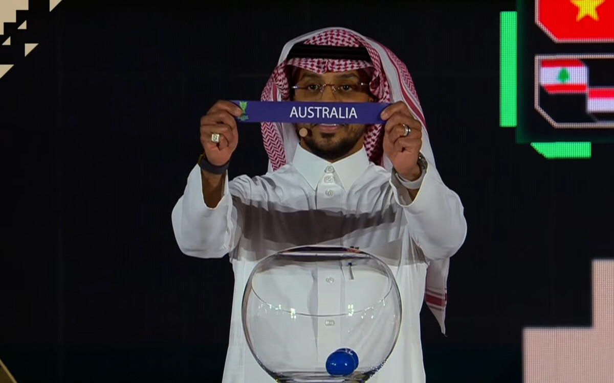 The AFC Asian Cup 2027 draw ceremony at At-Turaif District in Riyadh