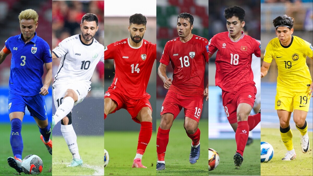 AFC Asian Cup 2027 Group D draw showing Singapore, Australia, Iraq and Tajikistan