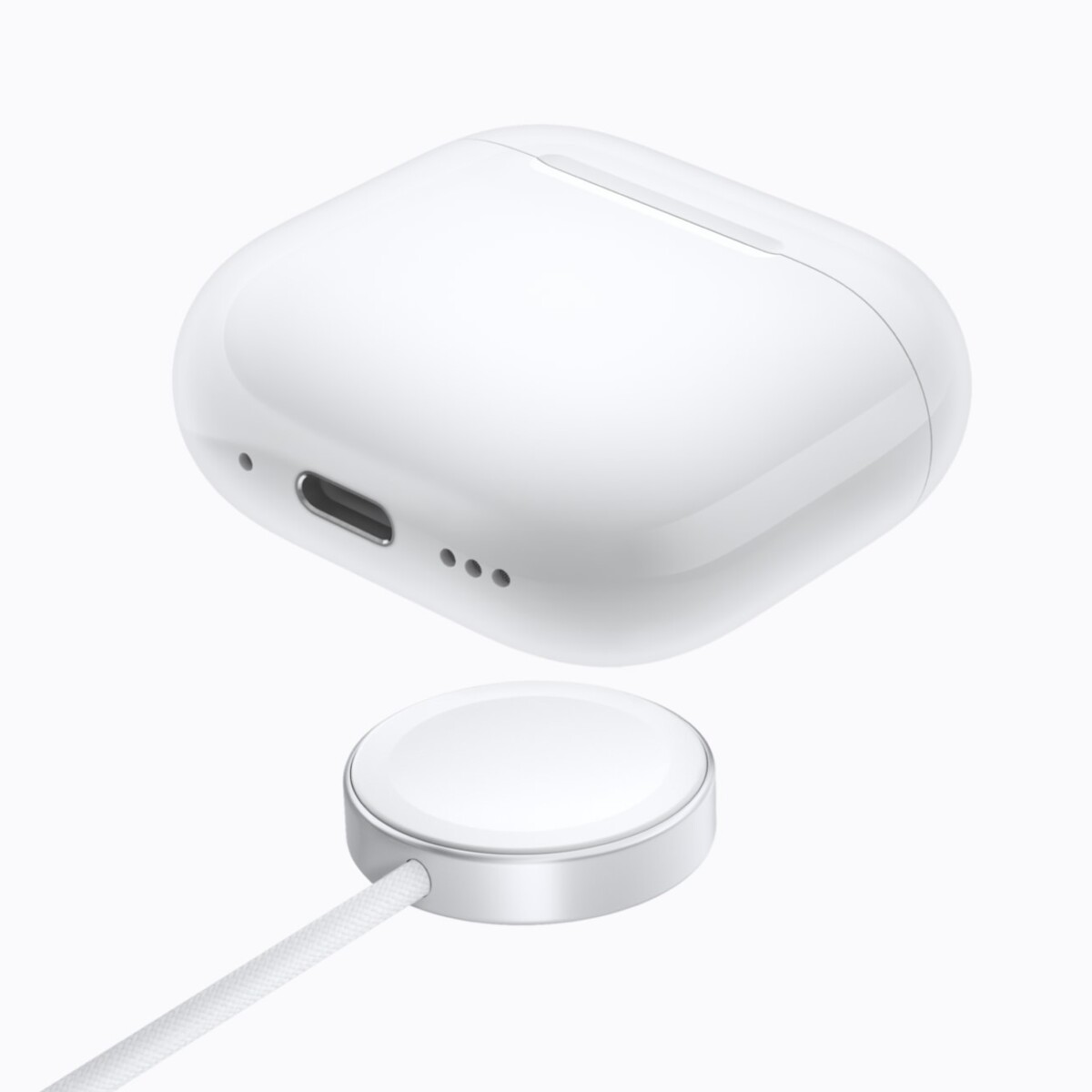 AirPods 5 with Wireless Charging Case and on-stem volume control