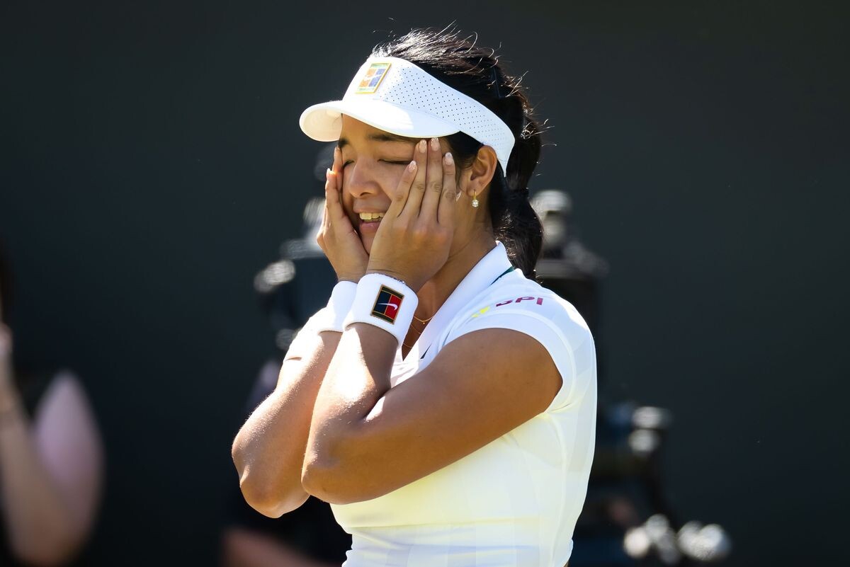Alexandra Eala at Wimbledon Championships 2026 Day 4