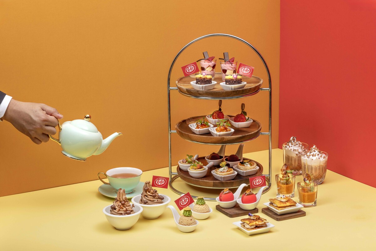 KITKAT® High Tea at Cafe Oriental, Amara Singapore