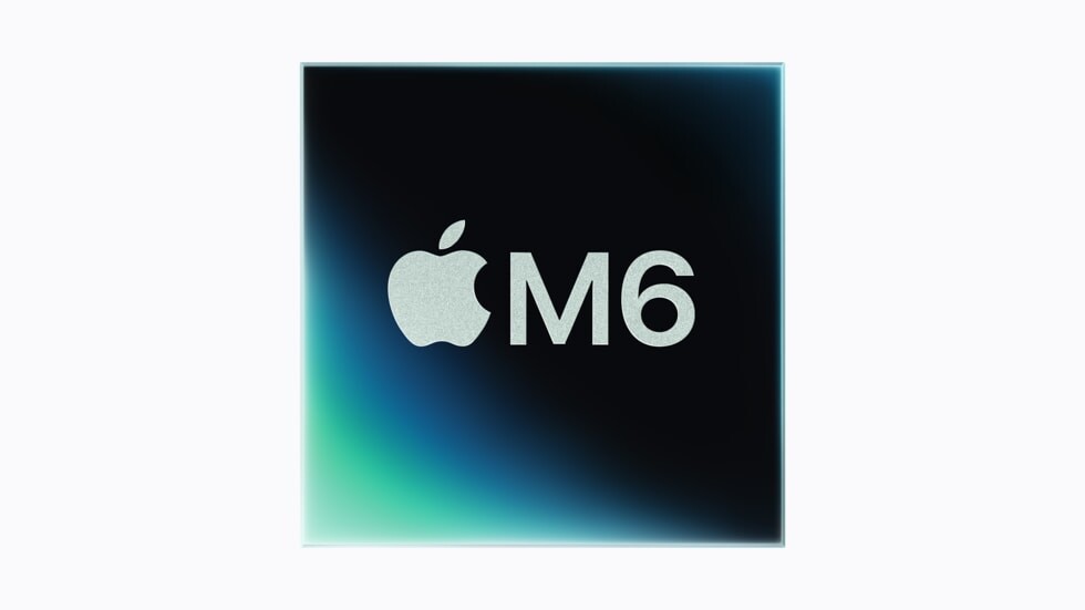 Apple M6 chip graphic, the 2nm silicon inside the new Mac mini