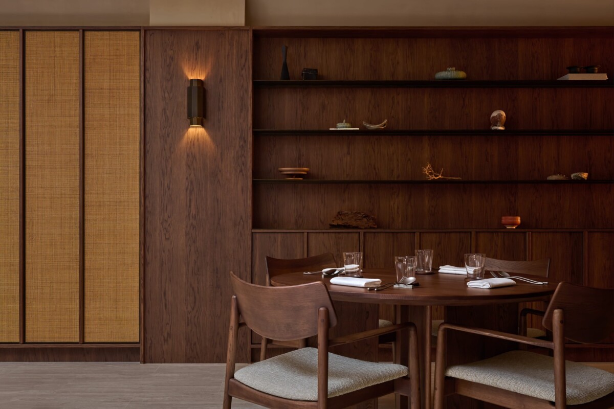 Inside Árō, Johanne Siy's restaurant at 15 Mohamed Sultan Road