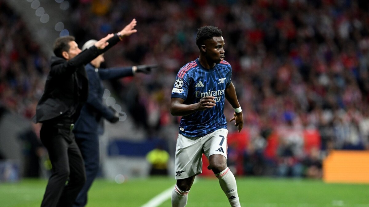 Bukayo Saka Arsenal heads to West Ham in EPL Matchweek 36