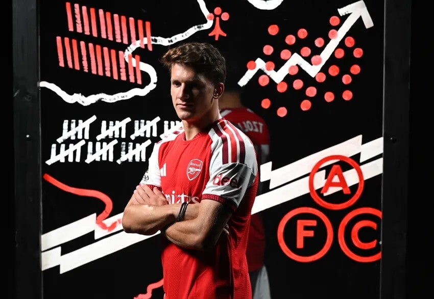 Arsenal transfer window 2026 – Tzolis first day at training