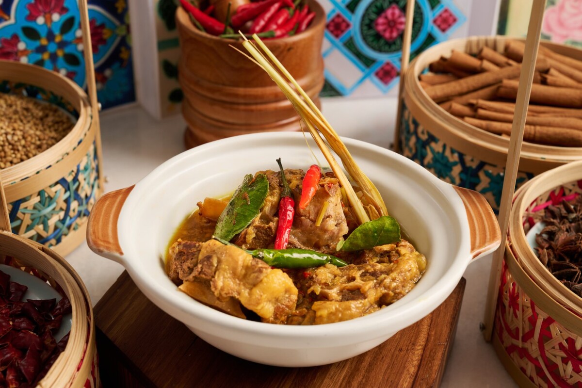 Traditional oxtail soup at Asian Market Cafe