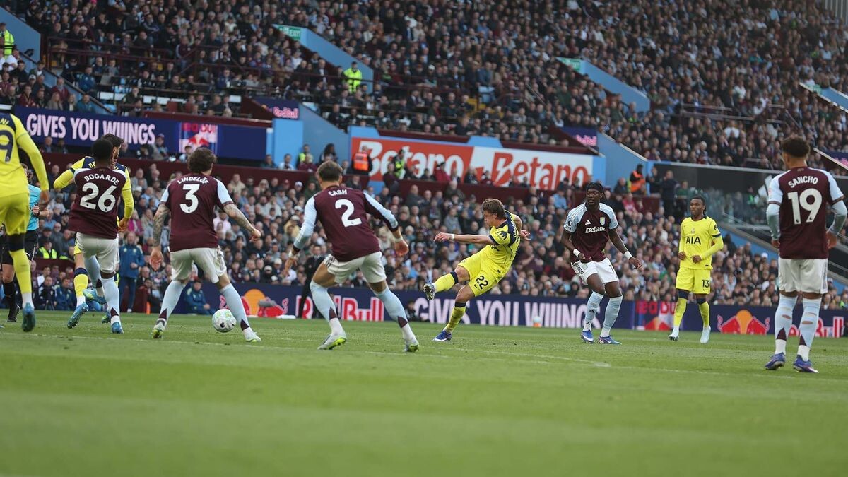 Aston Villa 1-2 Tottenham: Conor Gallagher strikes from distance at Villa Park