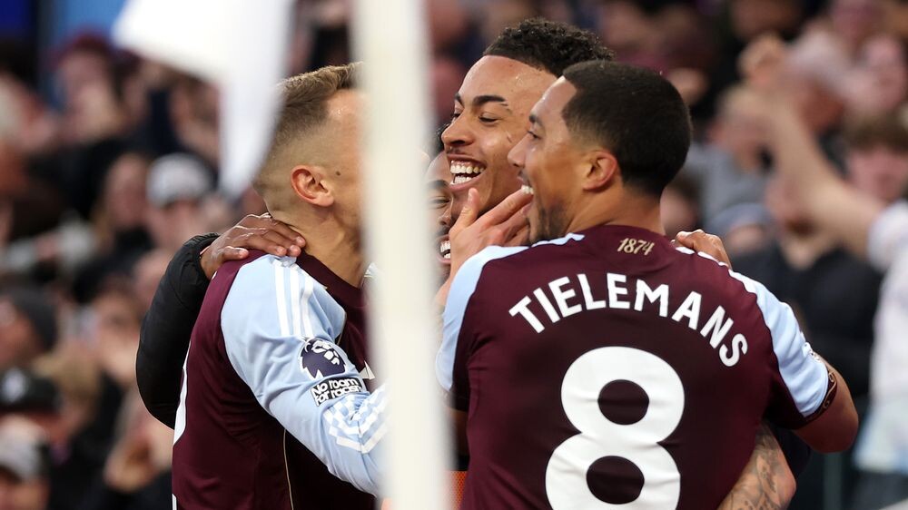 Morgan Rogers Aston Villa goal vs Liverpool May 2026