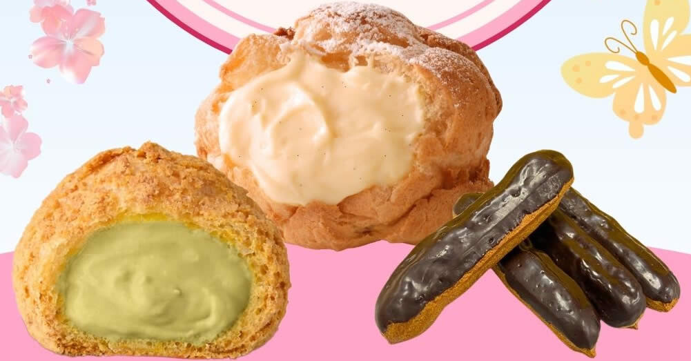 Beard Papa Singapore 1-for-1 cream puff campaign image