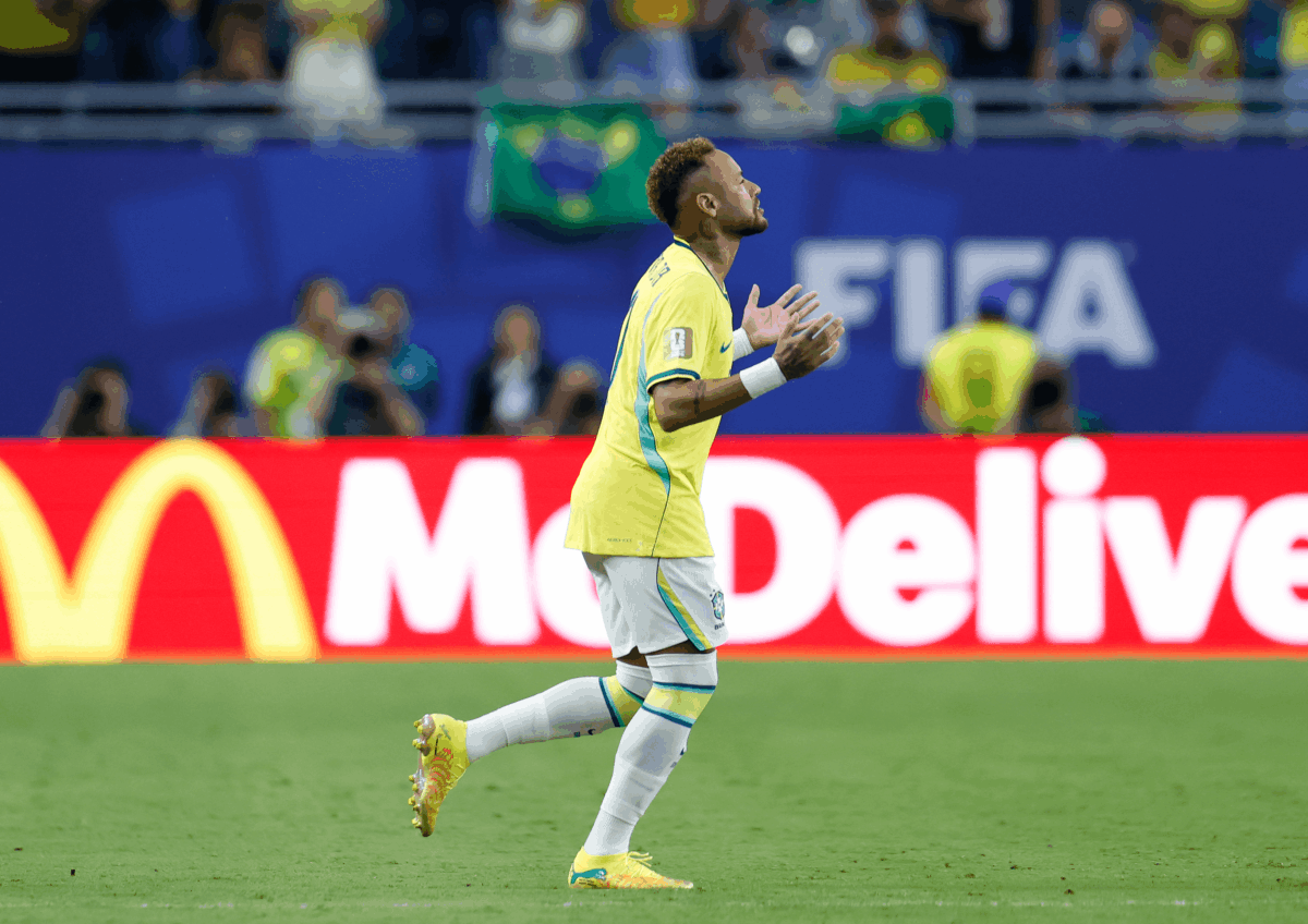Brazil in action at the 2026 FIFA World Cup