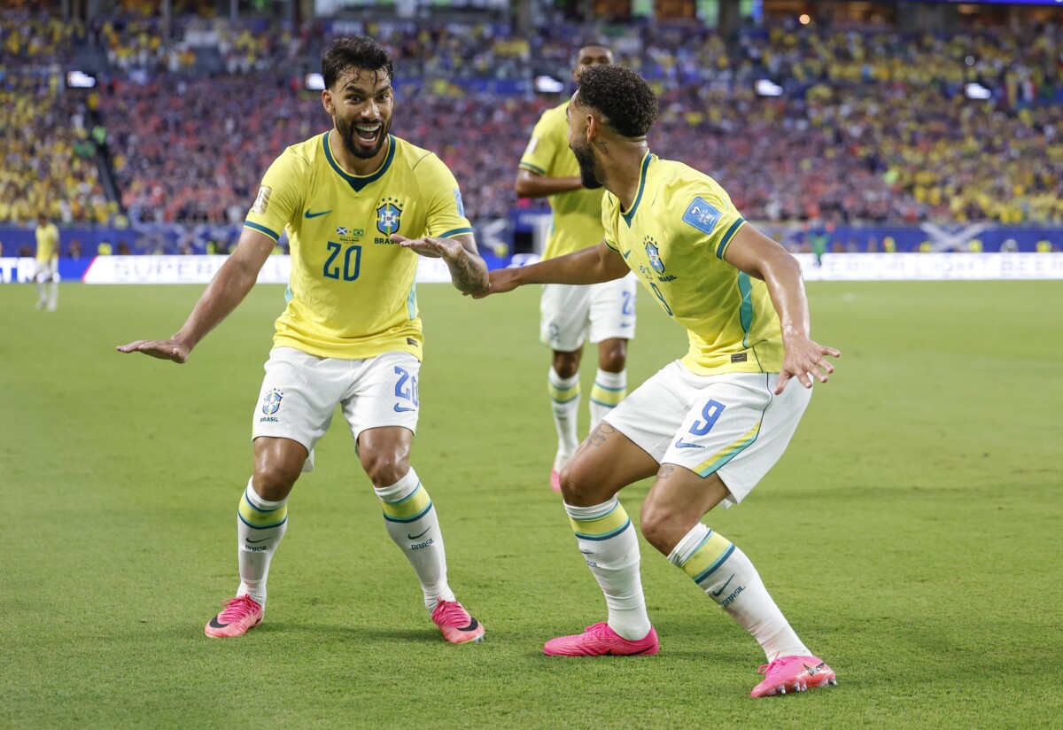 Brazil Seleção in action at the 2026 FIFA World Cup