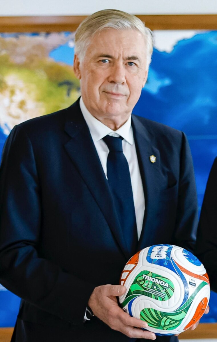 Carlo Ancelotti — Brazil World Cup 2026 squad head coach
