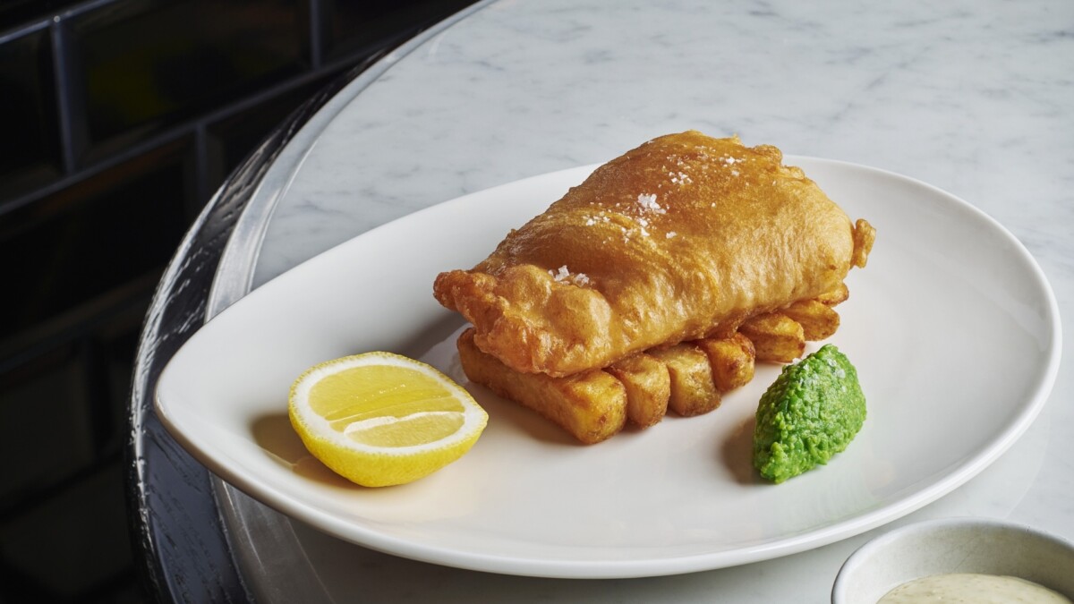 Bread Street Kitchen fish and chips