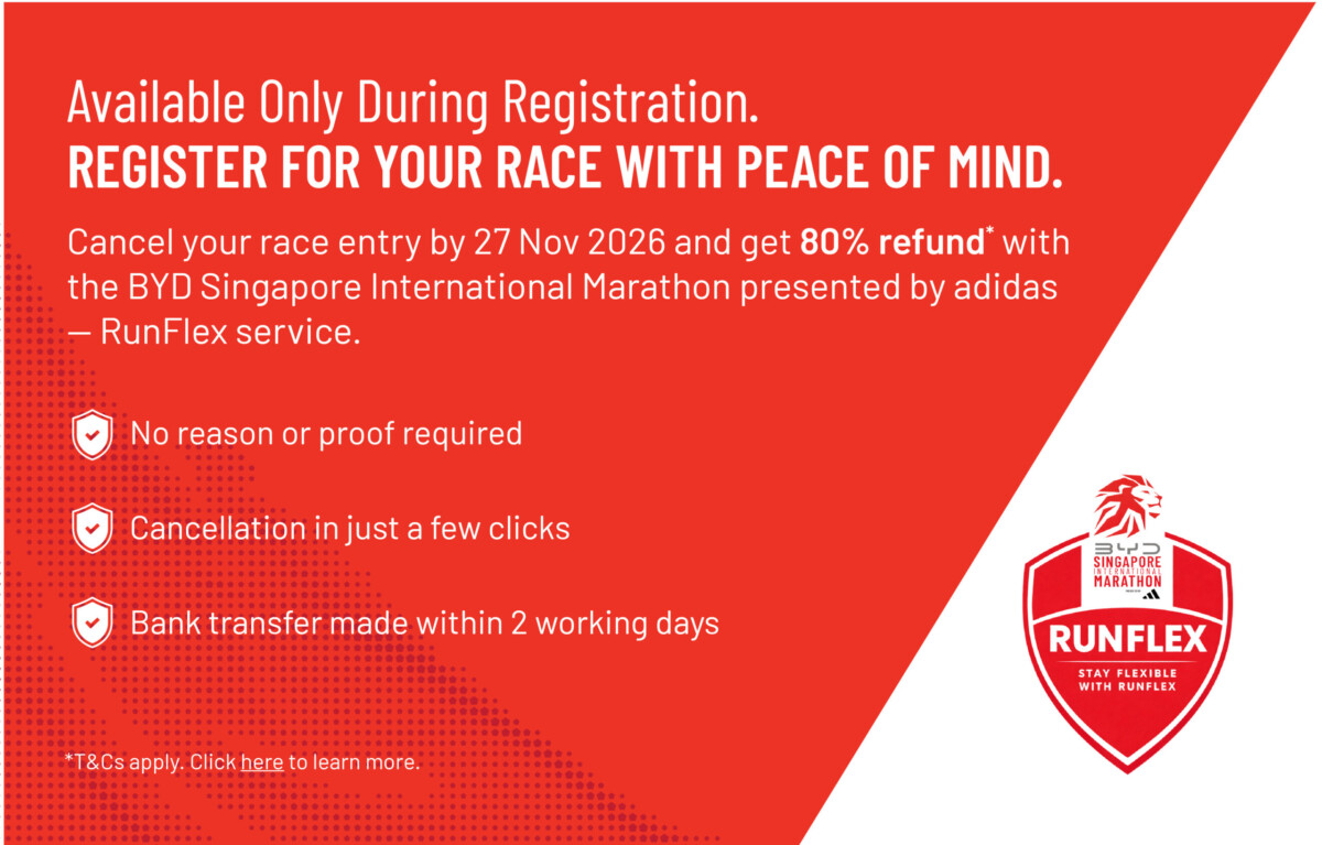 BYD Singapore International Marathon 2026 official race image