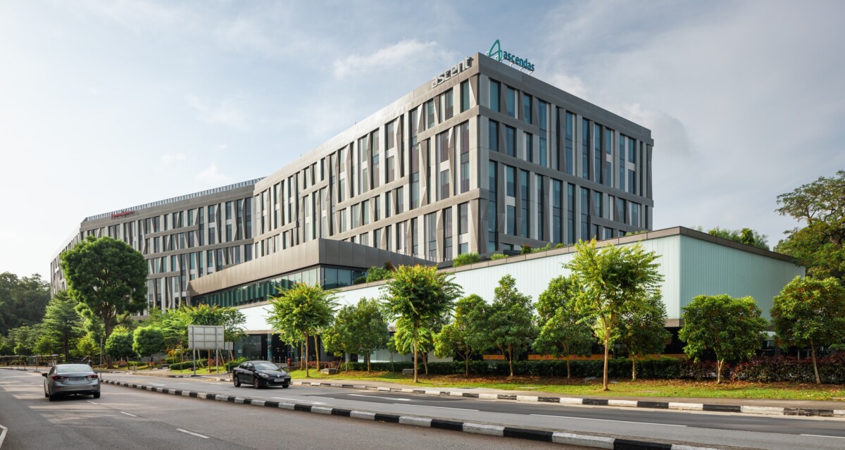 CapitaLand Ascendas REIT Singapore assets Ascent