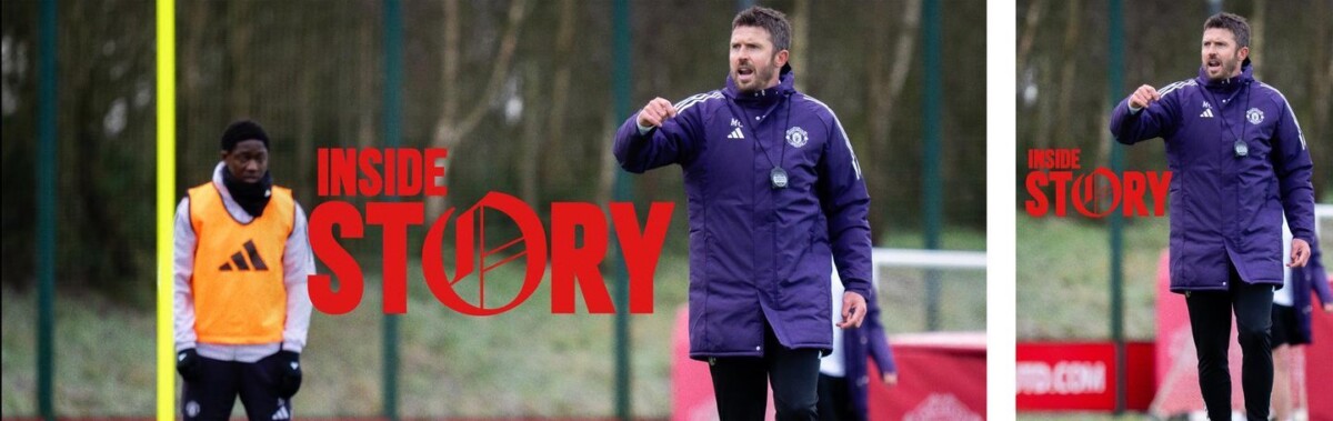 Manchester United train under Carrick before Sunderland vs Manchester United