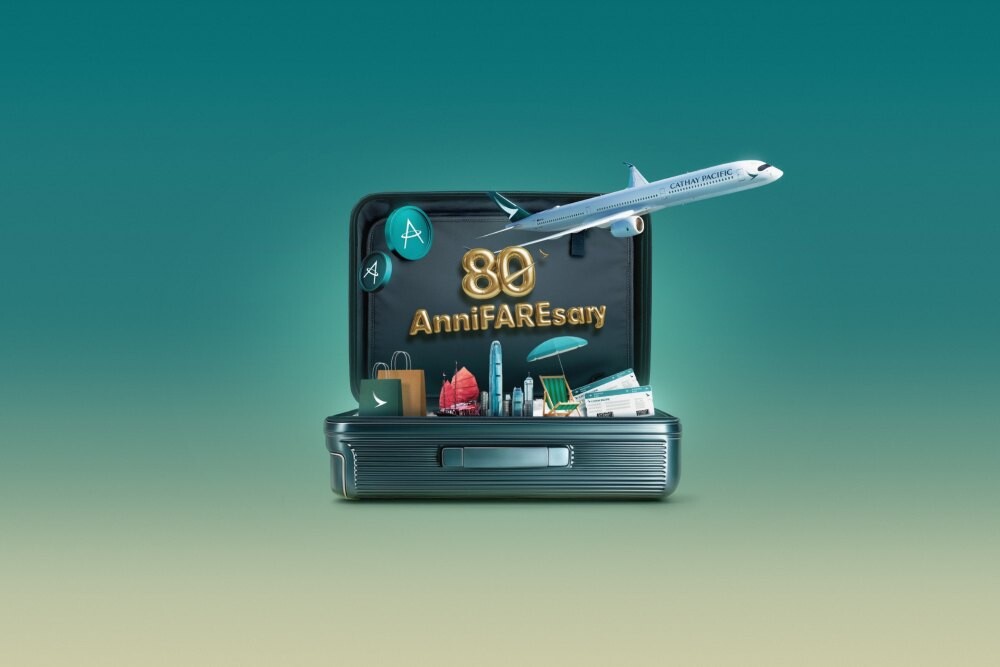 Cathay AnniFAREsary 80th anniversary campaign