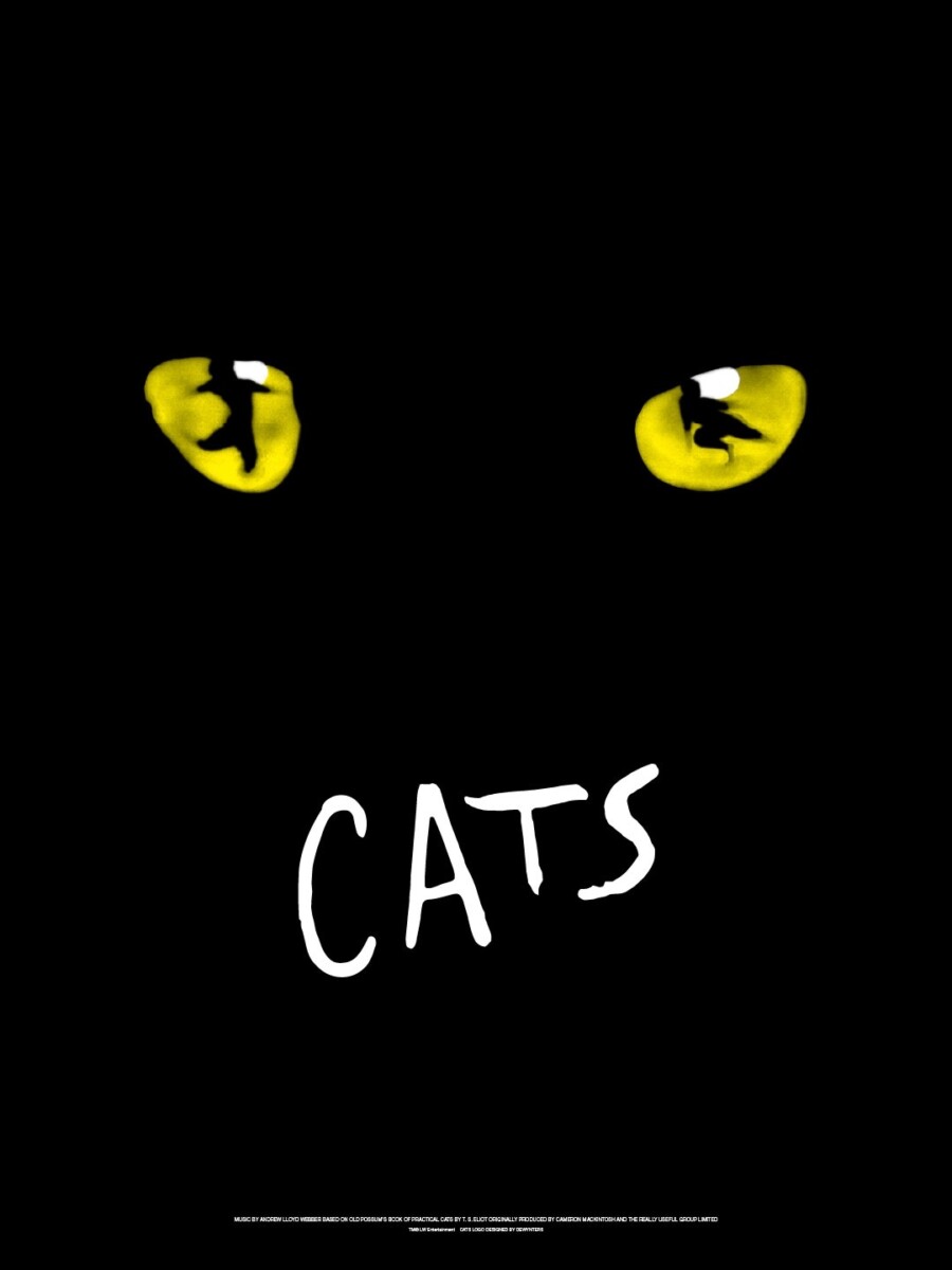 CATS musical Sands Theatre artwork