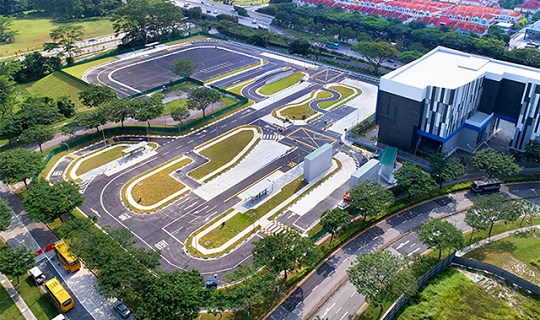 The CETRAN autonomous vehicle test centre where every AV in Singapore must pass assessment