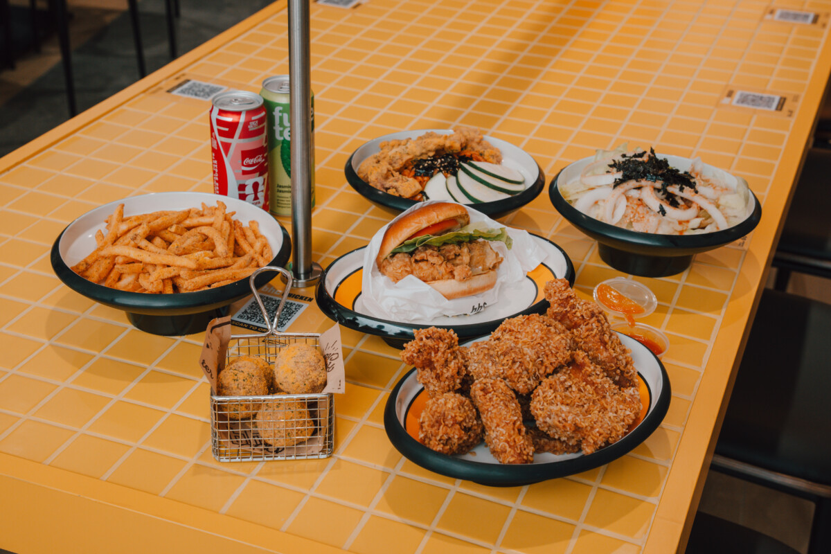 BHC Chicken Jewel Changi Airport Korean fried chicken