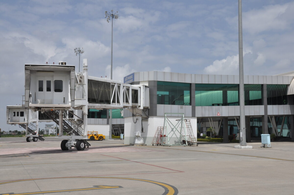 Aerobridges like those at the Changi Airport satellite gate