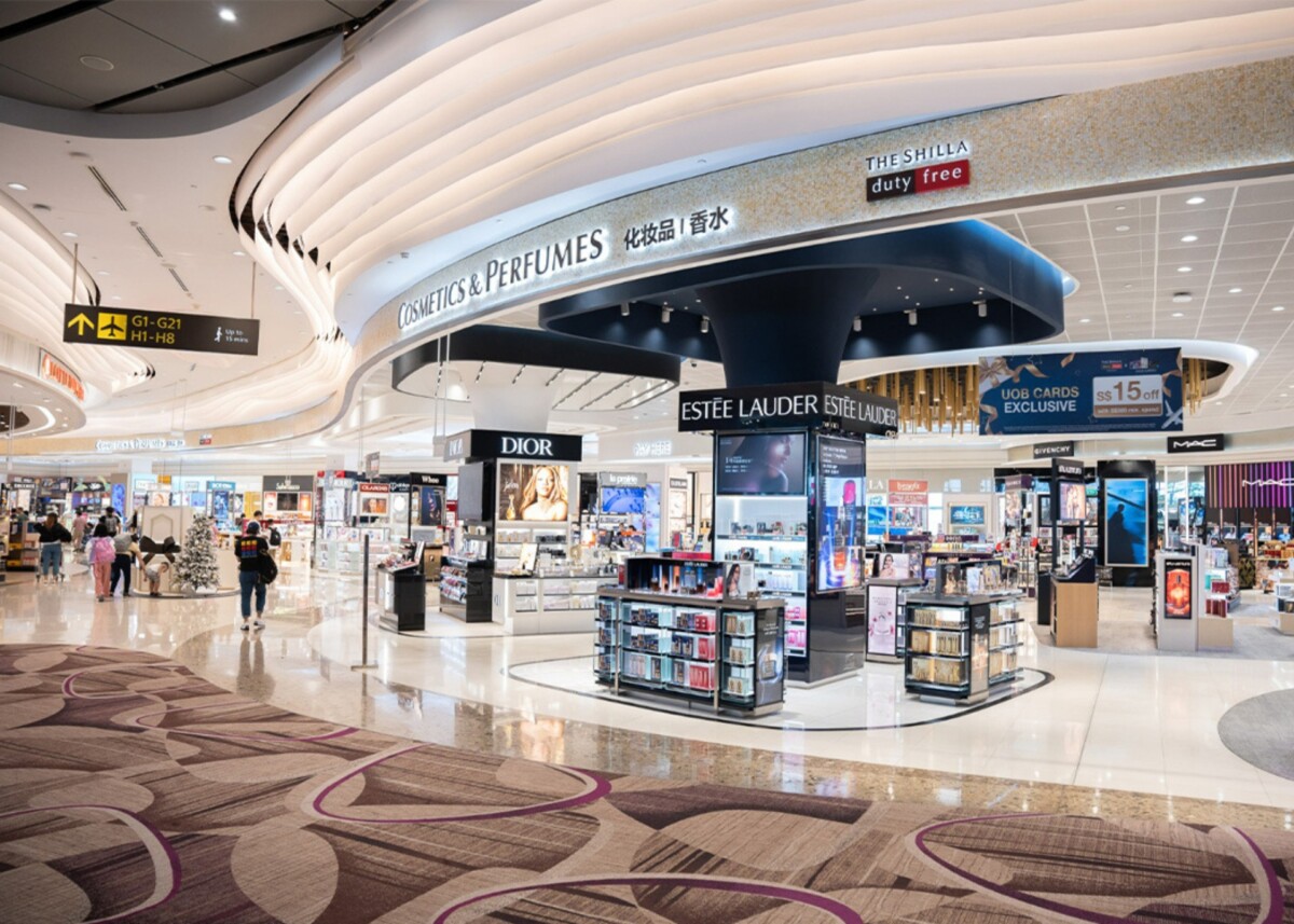 Changi Shopping Festival The Shilla Duty Free storefront