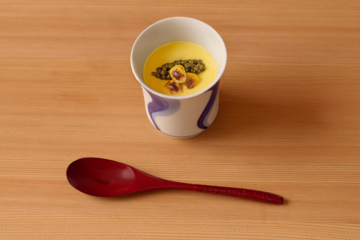 Chawanmushi with Konoko at Sushi Ryujiro Singapore
