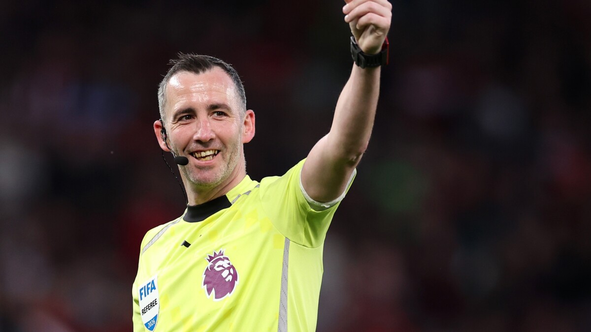Referee Chris Kavanagh for West Ham vs Arsenal
