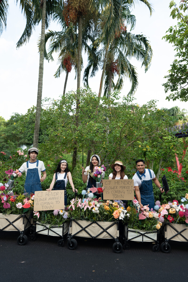 Cj Hendry's Flower Market coming to Singapore at IMBA Theatre, Gardens by the Bay