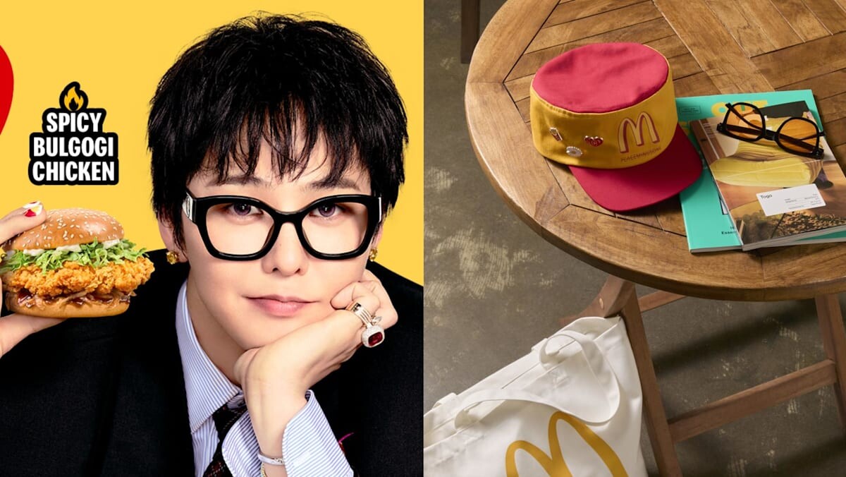 McDonald's Singapore G-Dragon collaboration key visual