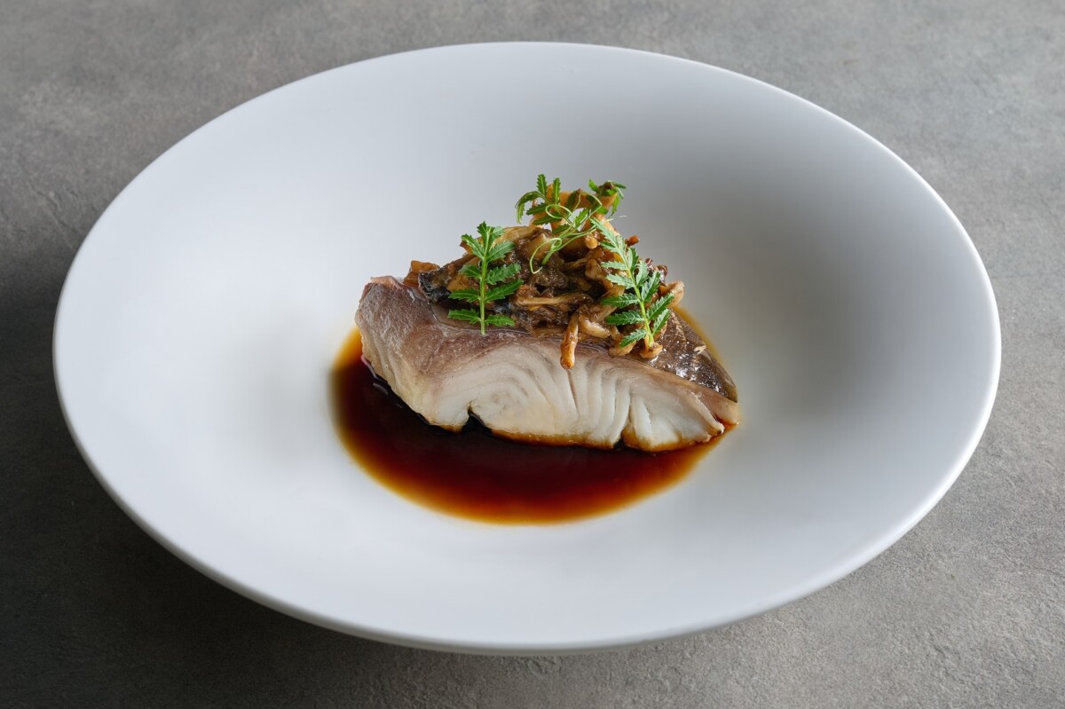 Patin buah dish from CLOVE Kelong to Table seafood buffet Singapore