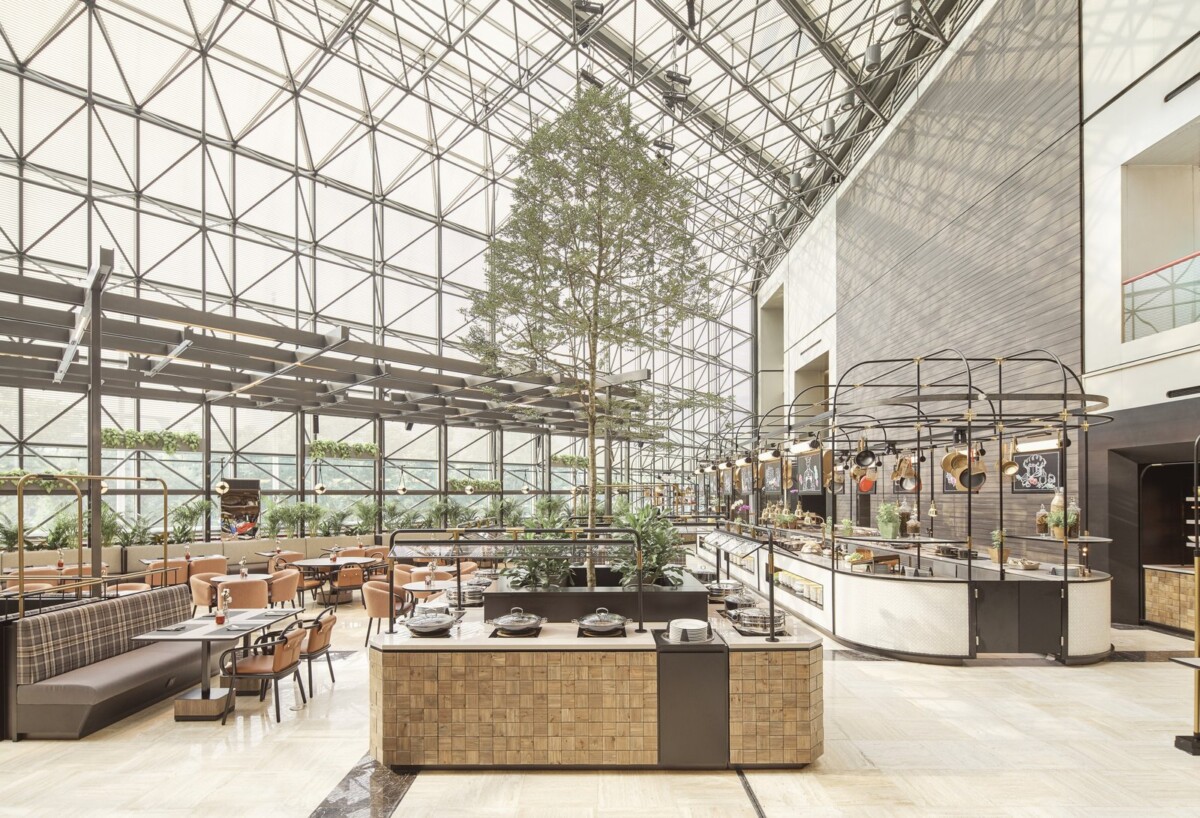 CLOVE restaurant interior by day