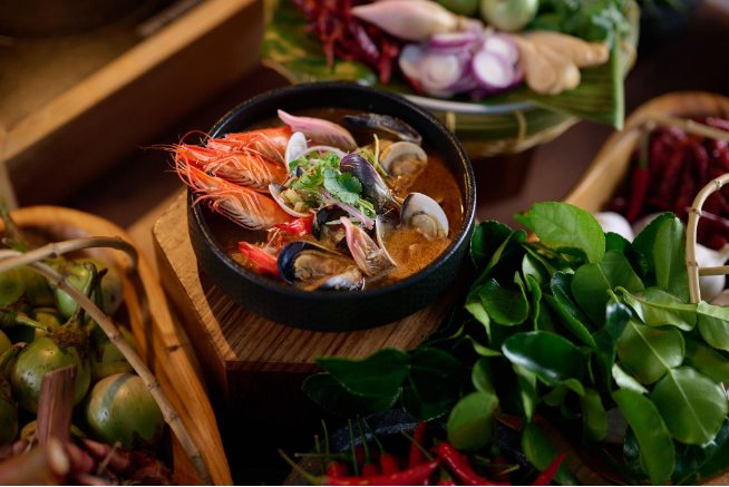 Seafood Tom Yum at CLOVE Thai Takeover Buffet Swissotel The Stamford