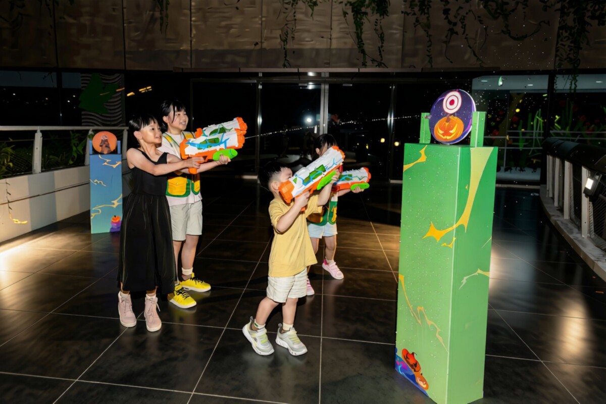 Halloween activities for families at Curiosity Cove Mandai