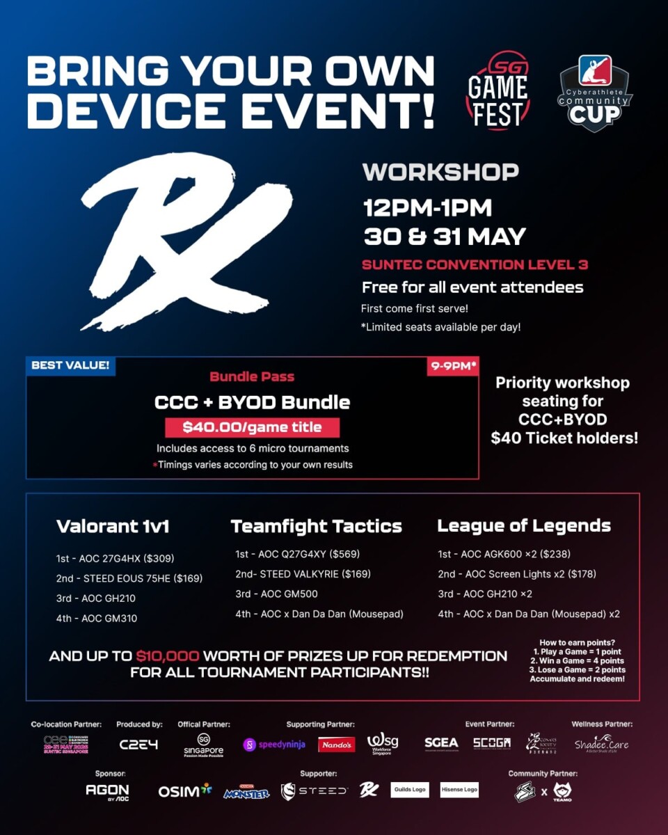 GAME Fest community gaming setup