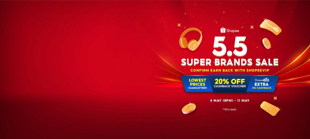 DBS Shopee 5.5 deal banner