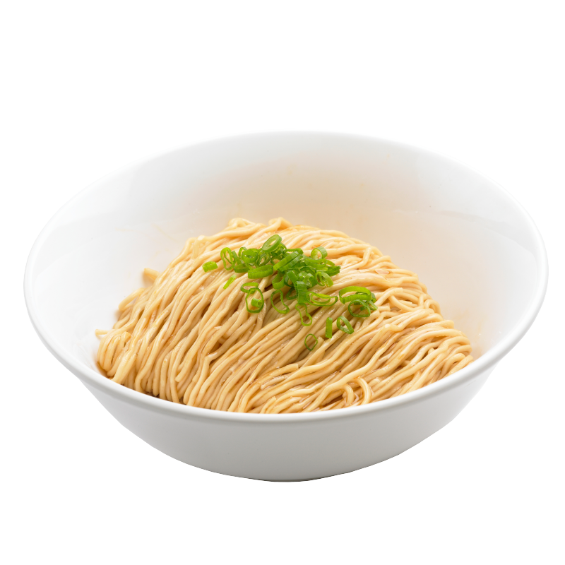 Din Tai Fung crab roe dry noodles: dry noodle menu image.