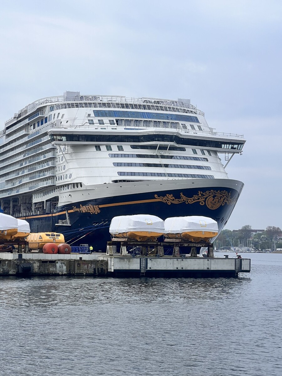 Disney Adventure, the newest of the cruises from Singapore
